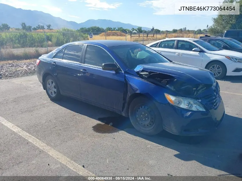 2007 Toyota Camry Ce/Le/Xle/Se VIN: JTNBE46K773064454 Lot: 40064938