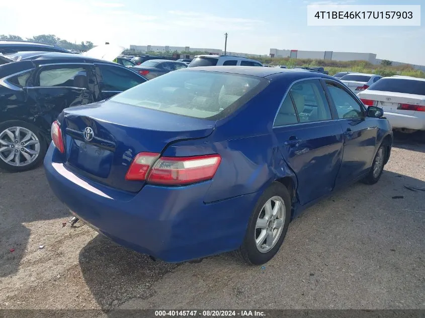 4T1BE46K17U157903 2007 Toyota Camry Ce/Le/Xle/Se