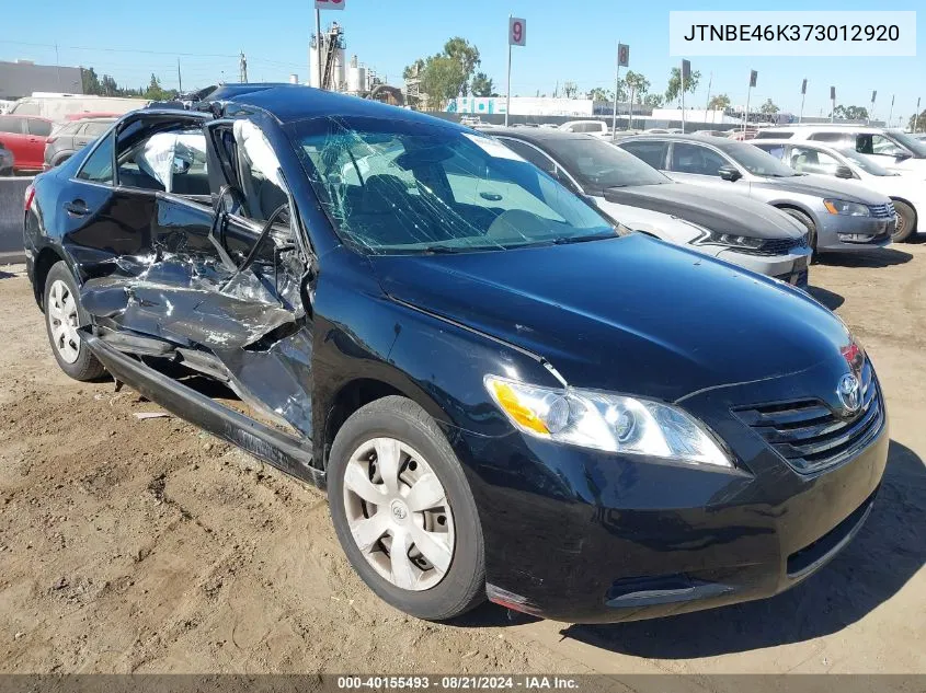 JTNBE46K373012920 2007 Toyota Camry Ce/Le/Xle/Se