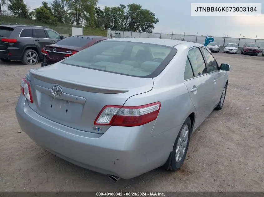 JTNBB46K673003184 2007 Toyota Camry Hybrid