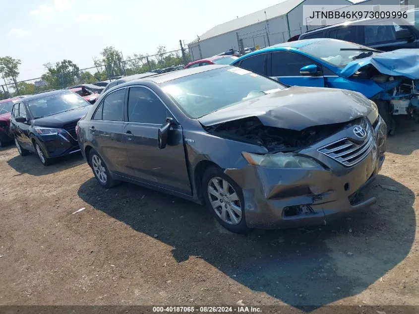 2007 Toyota Camry Hybrid VIN: JTNBB46K973009996 Lot: 40187065