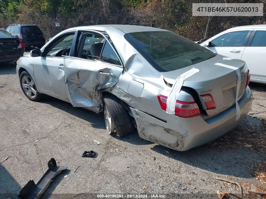 2007 Toyota Camry Le VIN: 4T1BE46K57U620013 Lot: 40196281