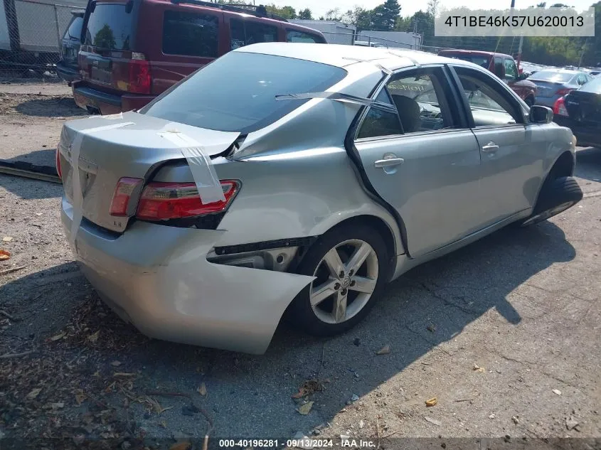 2007 Toyota Camry Le VIN: 4T1BE46K57U620013 Lot: 40196281