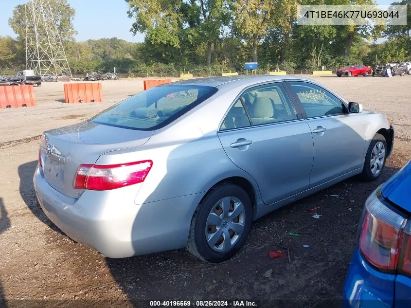 4T1BE46K77U693044 2007 Toyota Camry Le