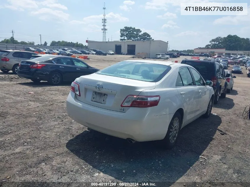 4T1BB46K77U016858 2007 Toyota Camry Hybrid