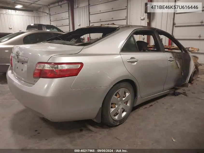 4T1BE46K57U616446 2007 Toyota Camry Ce/Le/Xle/Se