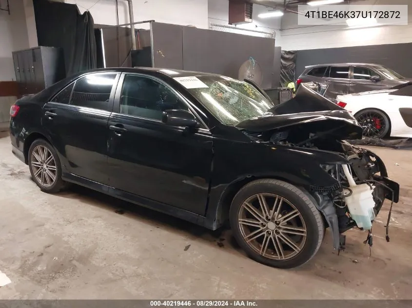 2007 Toyota Camry Se VIN: 4T1BE46K37U172872 Lot: 40219446