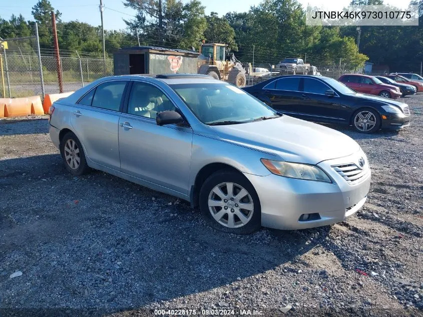 2007 Toyota Camry Xle V6 VIN: JTNBK46K973010775 Lot: 40228175