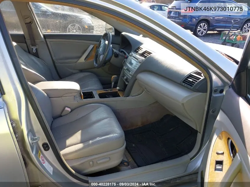 JTNBK46K973010775 2007 Toyota Camry Xle V6