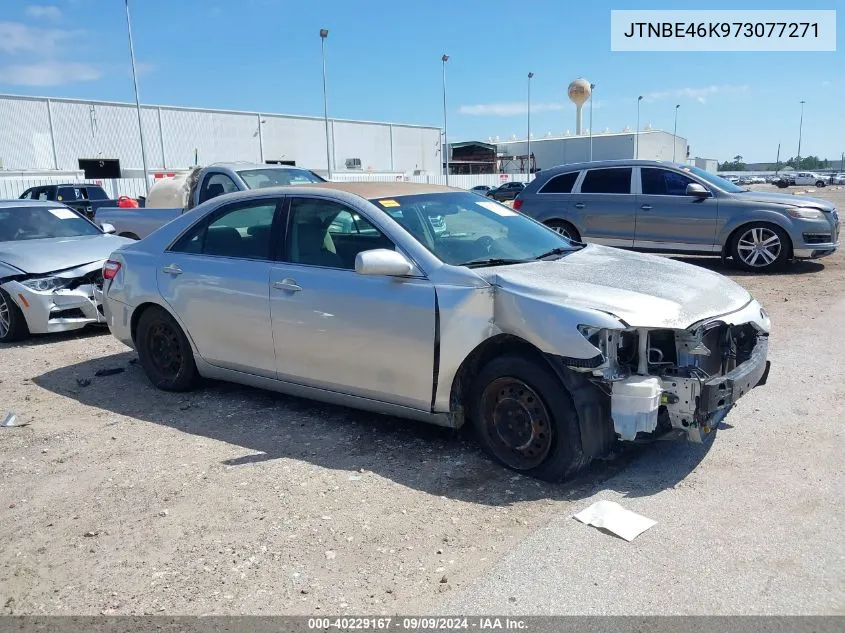 2007 Toyota Camry Ce VIN: JTNBE46K973077271 Lot: 40229167