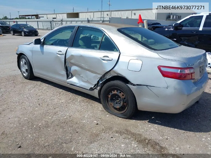 2007 Toyota Camry Ce VIN: JTNBE46K973077271 Lot: 40229167