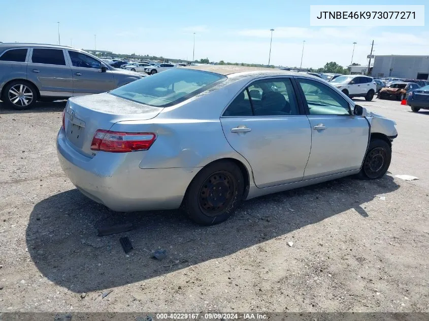 2007 Toyota Camry Ce VIN: JTNBE46K973077271 Lot: 40229167