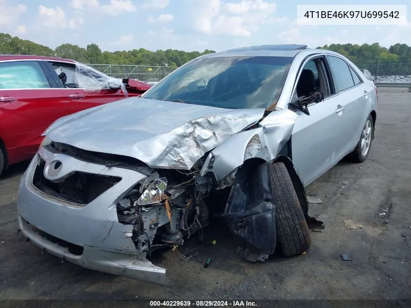 4T1BE46K97U699542 2007 Toyota Camry Se