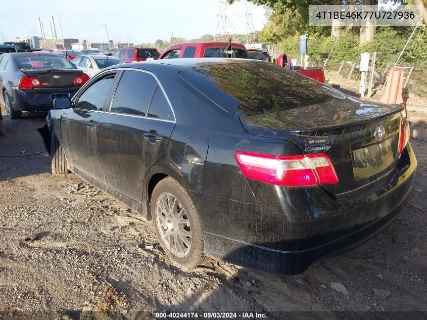 4T1BE46K77U727936 2007 Toyota Camry Se