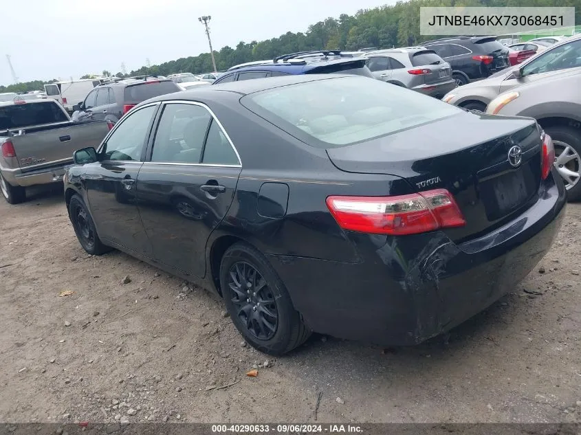 2007 Toyota Camry Ce VIN: JTNBE46KX73068451 Lot: 40290633