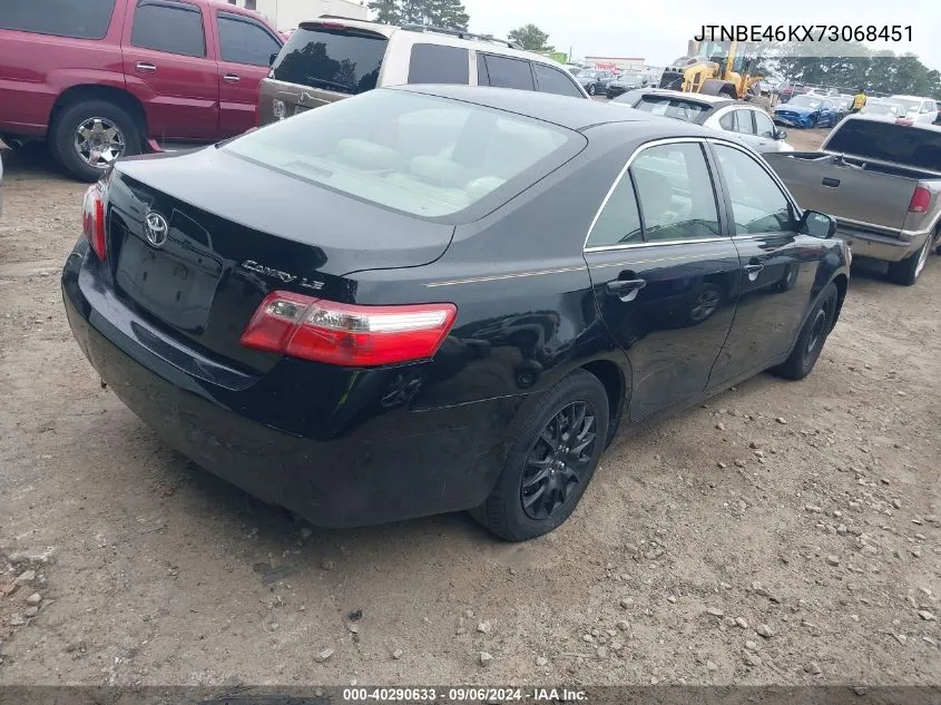 JTNBE46KX73068451 2007 Toyota Camry Ce