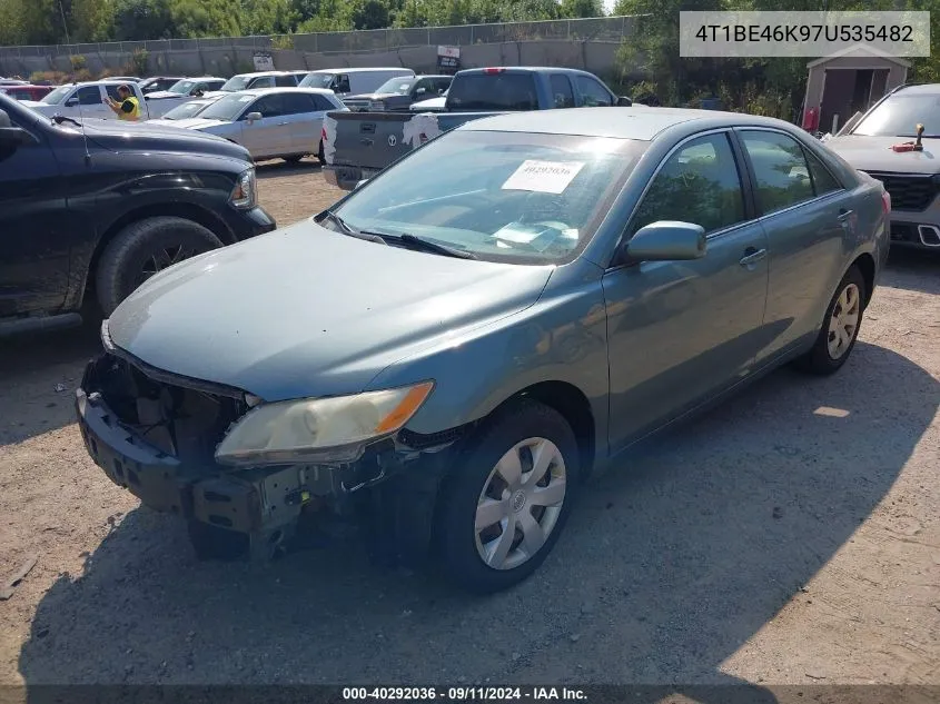 2007 Toyota Camry Le VIN: 4T1BE46K97U535482 Lot: 40292036