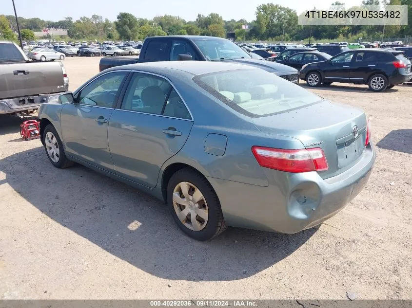 2007 Toyota Camry Le VIN: 4T1BE46K97U535482 Lot: 40292036