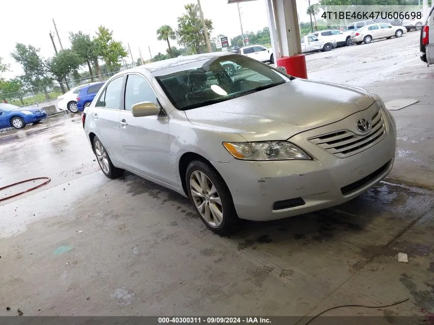 4T1BE46K47U606698 2007 Toyota Camry Le