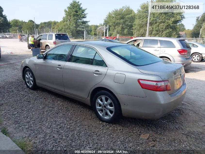 4T1BE46K37U128368 2007 Toyota Camry Le