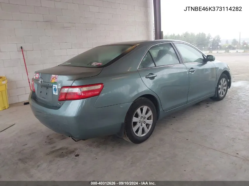 2007 Toyota Camry Ce/Le/Xle/Se VIN: JTNBE46K373114282 Lot: 40312626