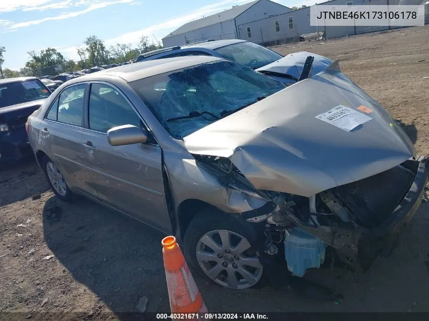 JTNBE46K173106178 2007 Toyota Camry Ce/Le/Xle/Se