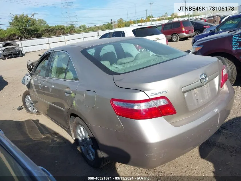 JTNBE46K173106178 2007 Toyota Camry Ce/Le/Xle/Se