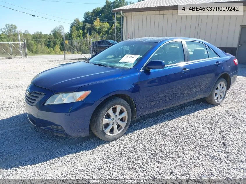 2007 Toyota Camry Le VIN: 4T4BE46K37R009242 Lot: 40325441