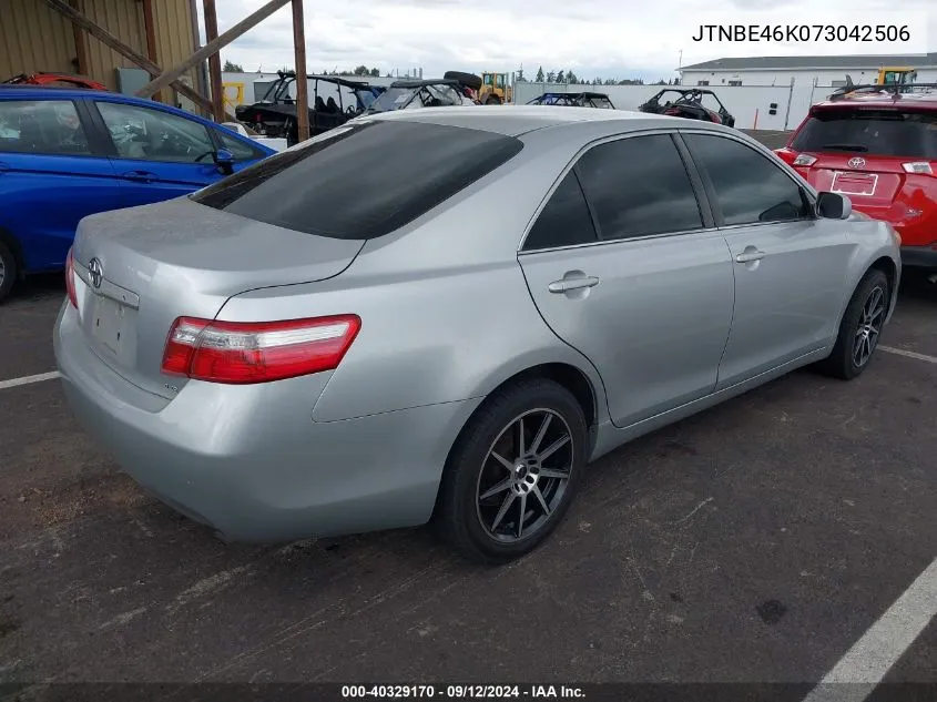 JTNBE46K073042506 2007 Toyota Camry Le