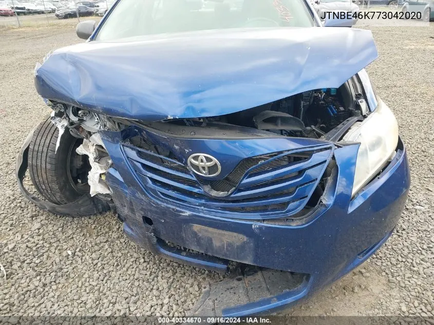 JTNBE46K773042020 2007 Toyota Camry Ce