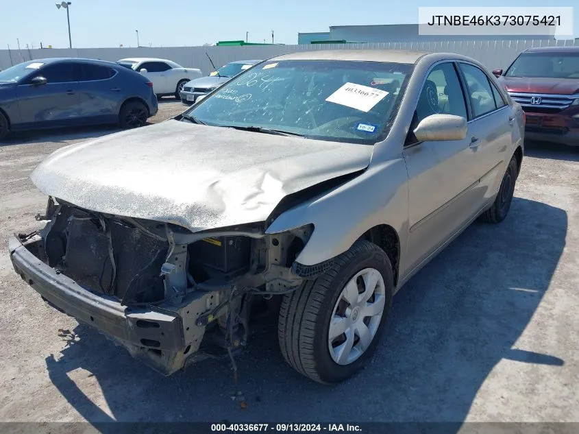 2007 Toyota Camry Ce/Le/Xle/Se VIN: JTNBE46K373075421 Lot: 40336677