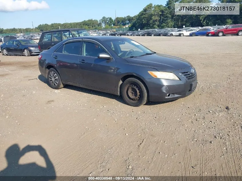 JTNBE46K273018157 2007 Toyota Camry Ce/Le/Xle/Se