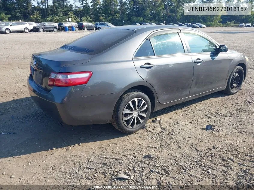 JTNBE46K273018157 2007 Toyota Camry Ce/Le/Xle/Se