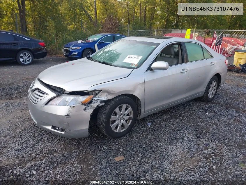 JTNBE46K373107476 2007 Toyota Camry Ce/Le/Xle/Se