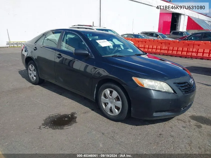 2007 Toyota Camry Le VIN: 4T1BE46K97U631080 Lot: 40346061