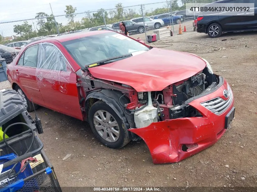 4T1BB46K37U010992 2007 Toyota Camry Hybrid