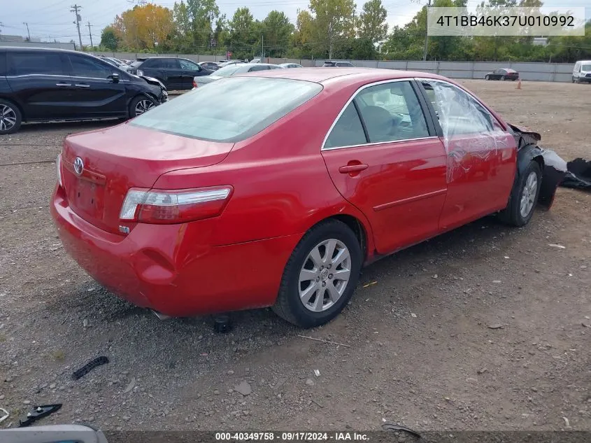 4T1BB46K37U010992 2007 Toyota Camry Hybrid