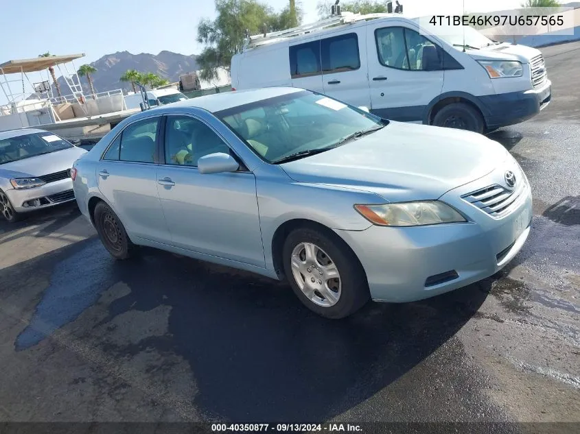 2007 Toyota Camry Le VIN: 4T1BE46K97U657565 Lot: 40350877