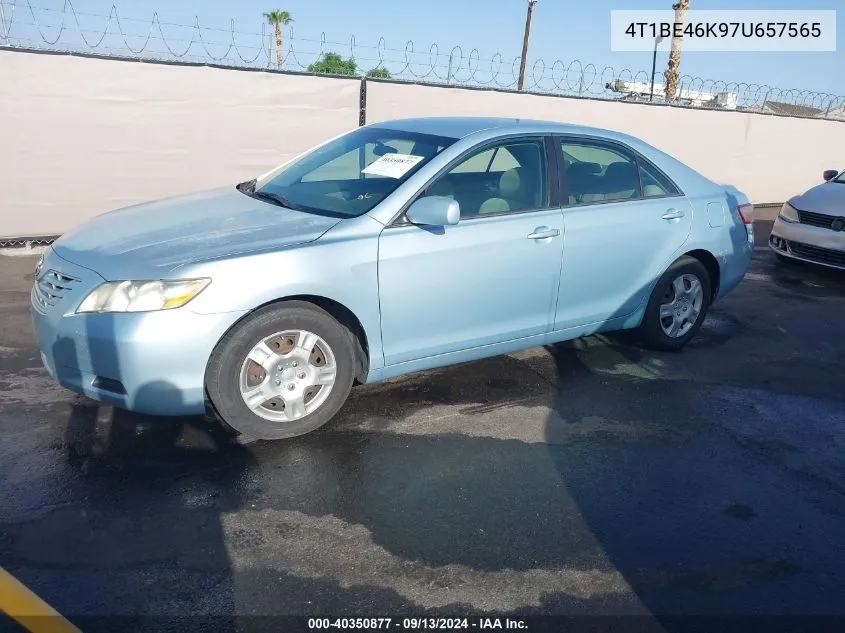 4T1BE46K97U657565 2007 Toyota Camry Le