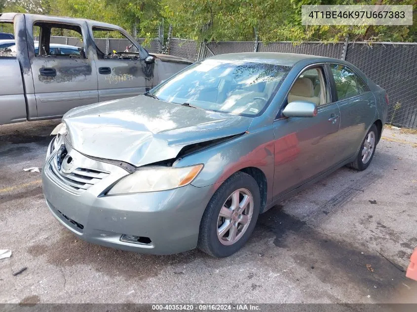 2007 Toyota Camry Le VIN: 4T1BE46K97U667383 Lot: 40353420