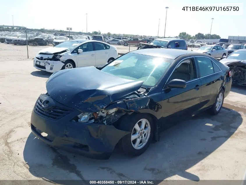 2007 Toyota Camry Le VIN: 4T1BE46K97U165750 Lot: 40358450