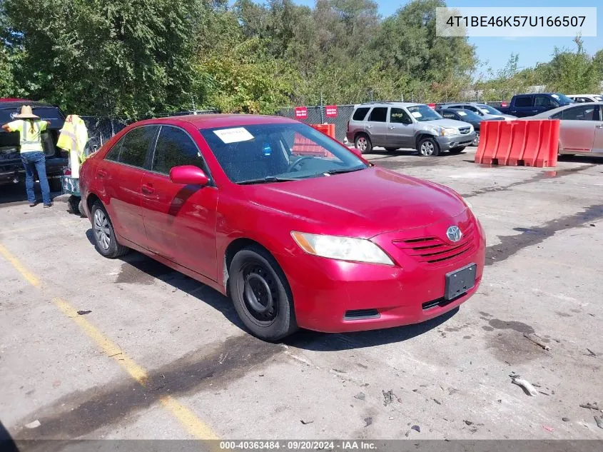 4T1BE46K57U166507 2007 Toyota Camry Le