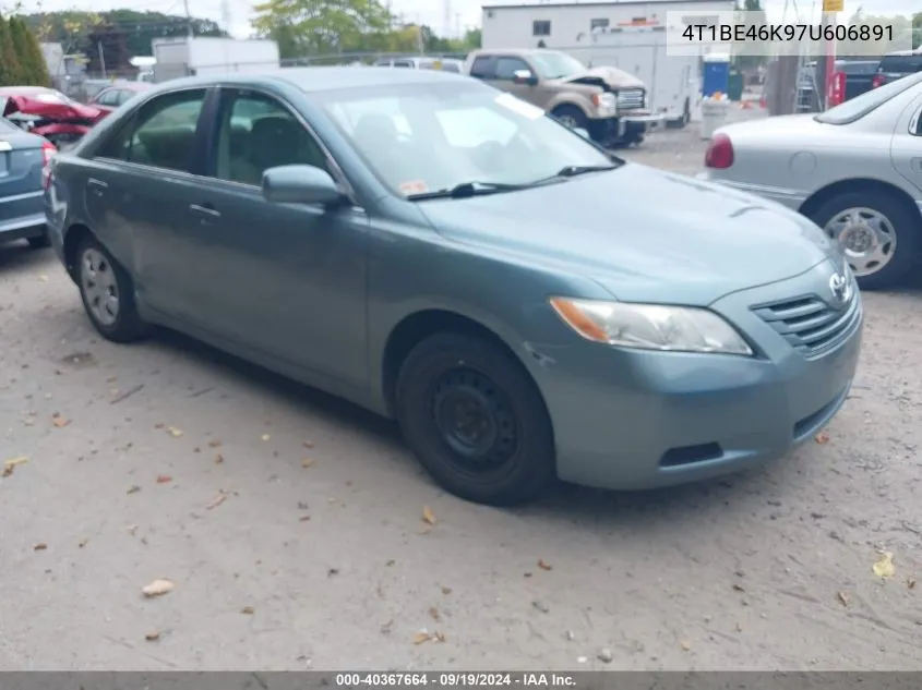 2007 Toyota Camry Le VIN: 4T1BE46K97U606891 Lot: 40367664