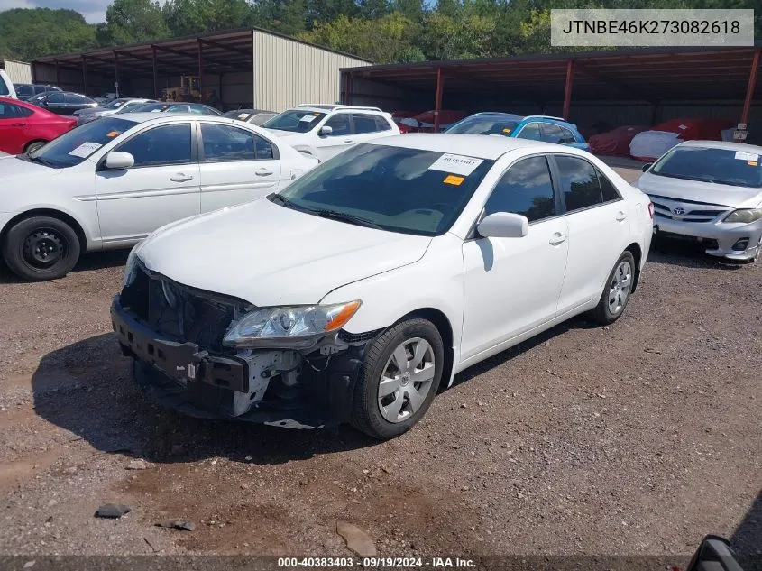 JTNBE46K273082618 2007 Toyota Camry Le