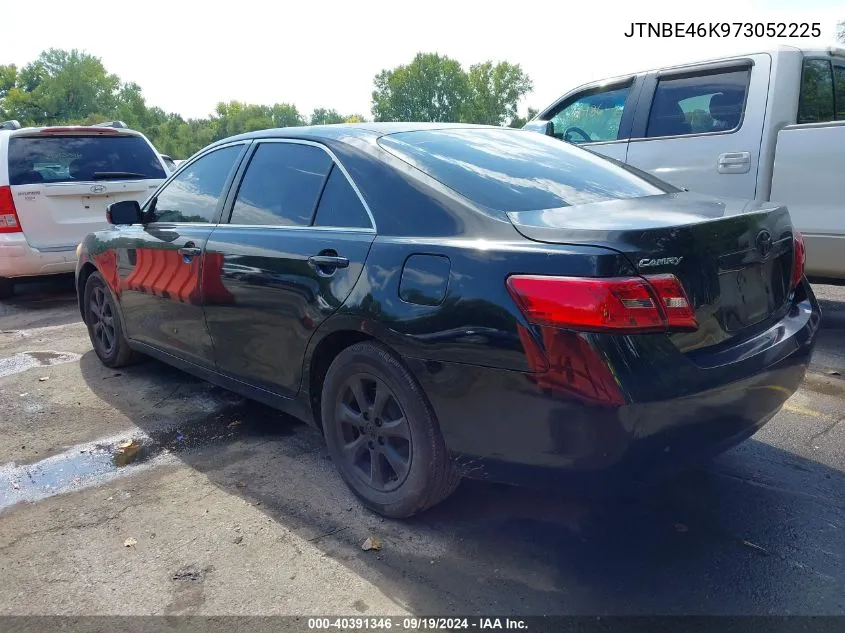 2007 Toyota Camry Le VIN: JTNBE46K973052225 Lot: 40790430