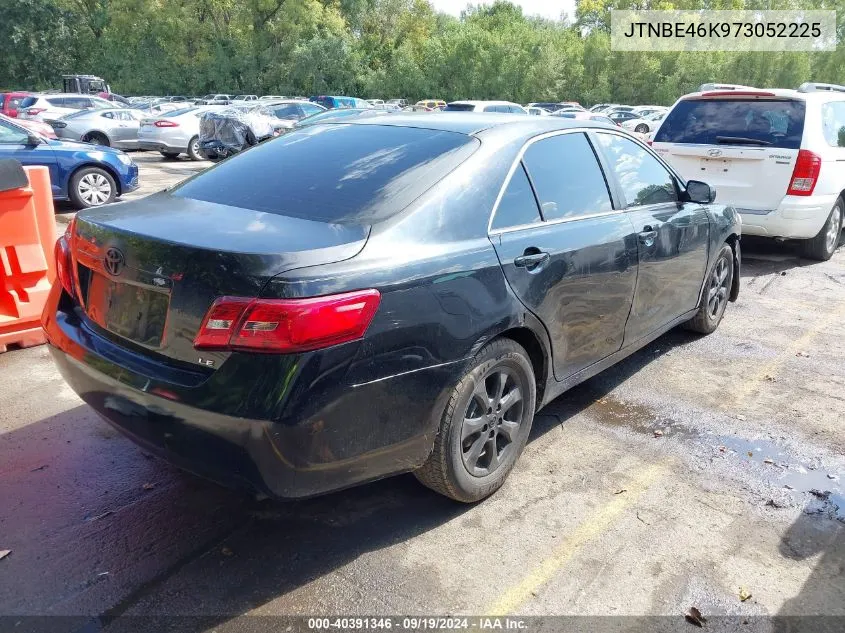 2007 Toyota Camry Le VIN: JTNBE46K973052225 Lot: 40790430