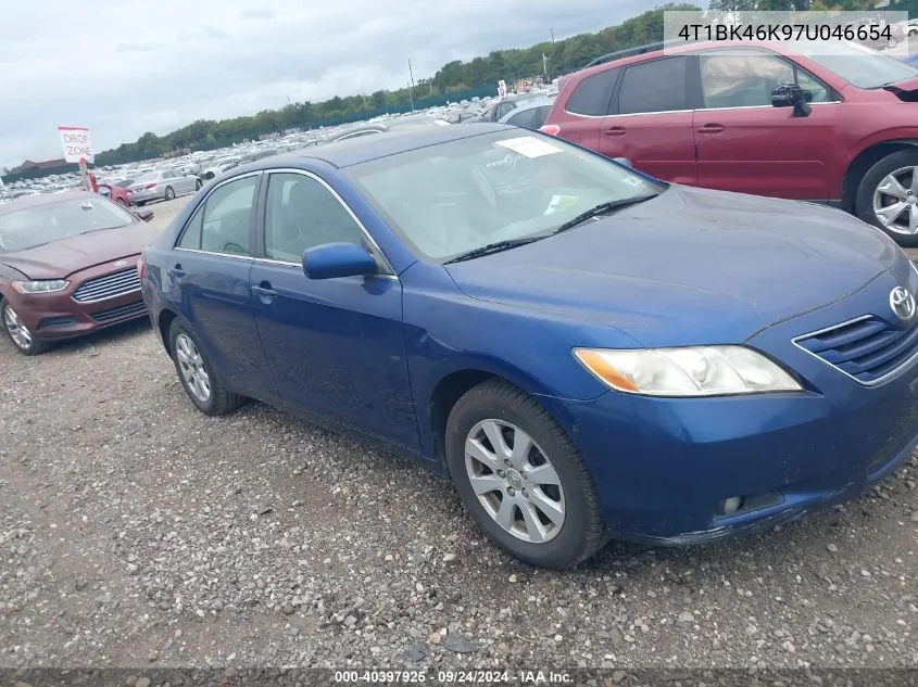 2007 Toyota Camry Xle V6 VIN: 4T1BK46K97U046654 Lot: 40397925