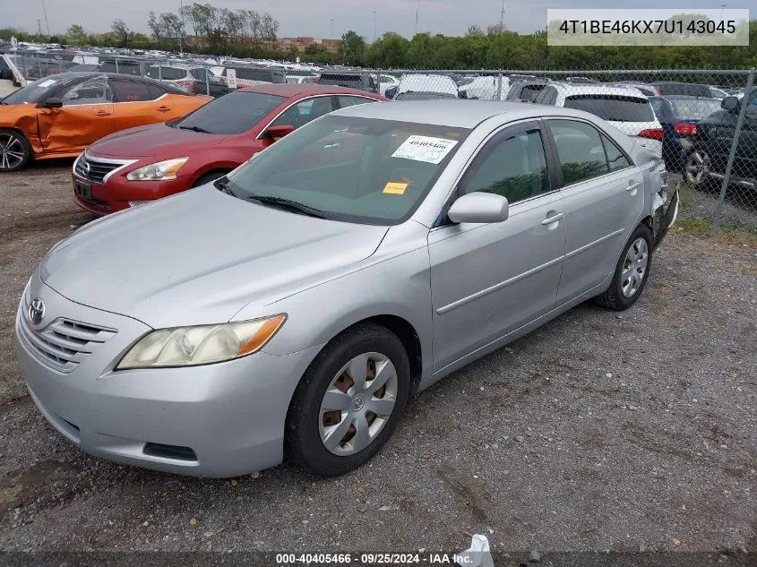 4T1BE46KX7U143045 2007 Toyota Camry Le