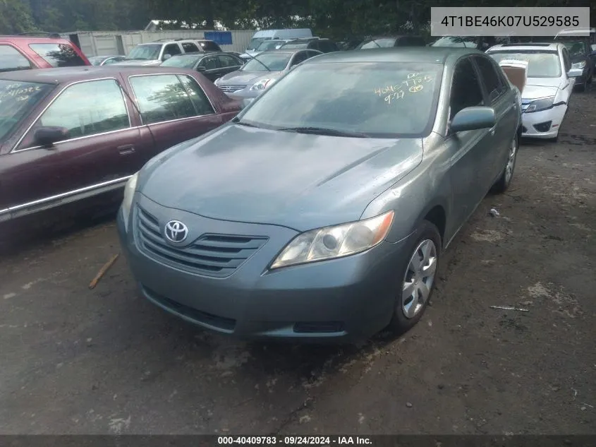 4T1BE46K07U529585 2007 Toyota Camry Le