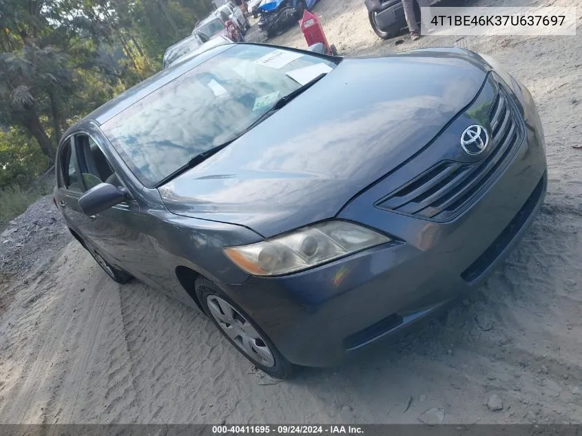 4T1BE46K37U637697 2007 Toyota Camry Le